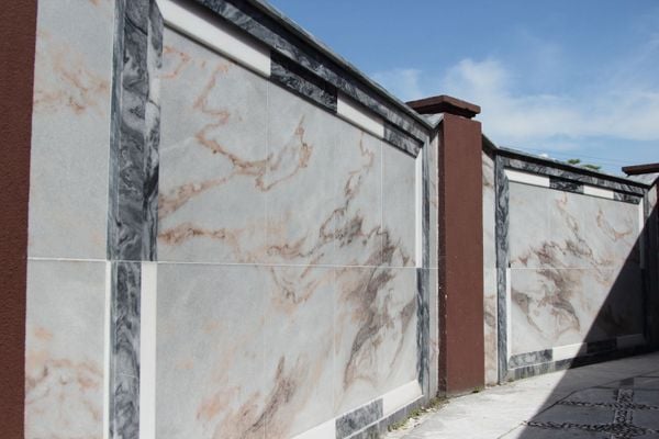 Tường ốp đá Marble có vẻ đẹp đi cùng năm tháng